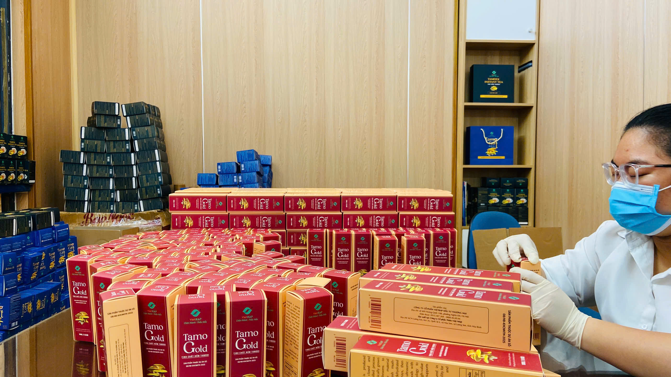 TINH CHẤT NẤM SÒ VÀNG TAMO GOLD